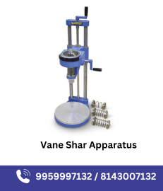 Laboratory Vane Shar Apparatus Equipment Supplier in Rani Gunj, Hyderabad, Secunderabad